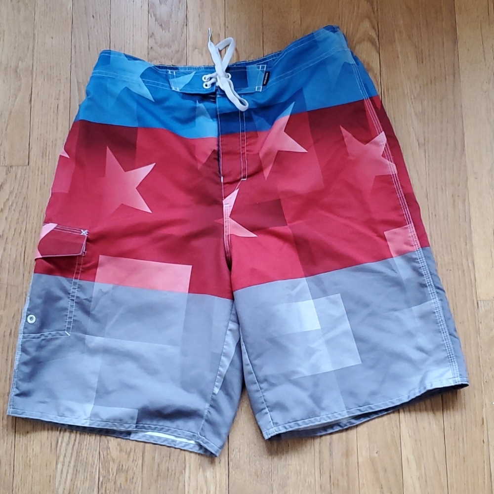 Joe Boxer stars swimming trunks board shorts M